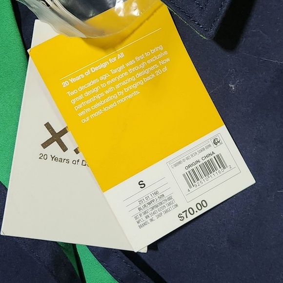 3.1 Phillip Lim Navy Double Breasted Trench Coat Small NWT - Picture 5 of 7